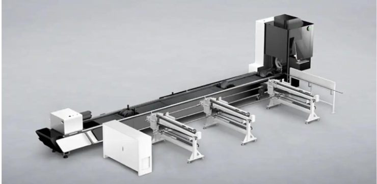 Bodor K230 3KW Tube Laser With K-Loader Bodor K230-3KW Tube Laser